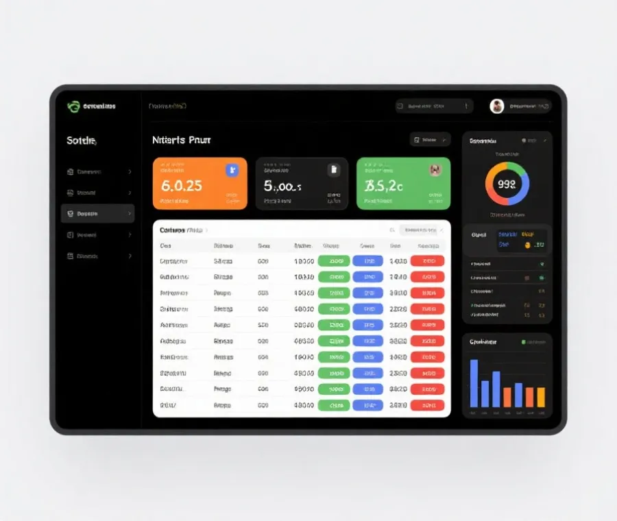 赔率对比矩阵示意图